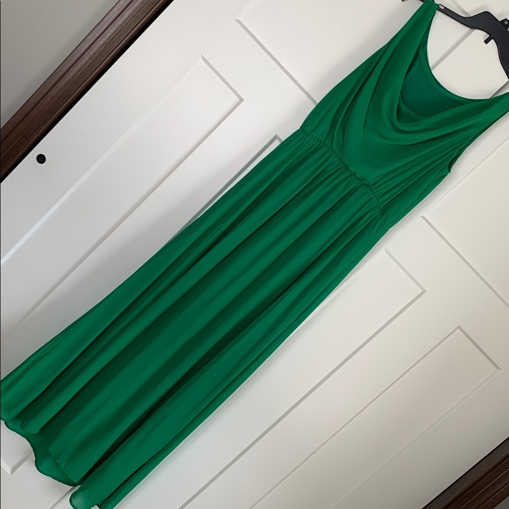 {Gianni Bini} Vibrant Green Maxi Dress - Picture 5 of 8